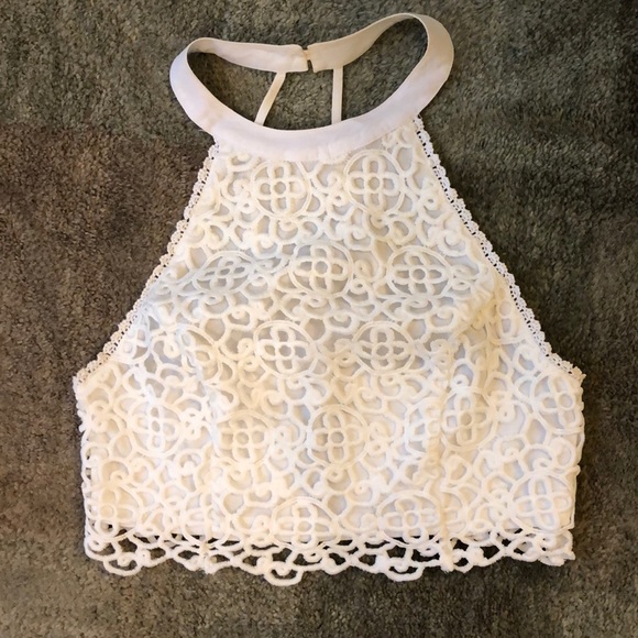 Forever 21 Tops - White lace top